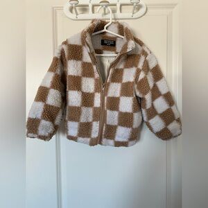 Brunette The Label Toddler Sherpa Jacket